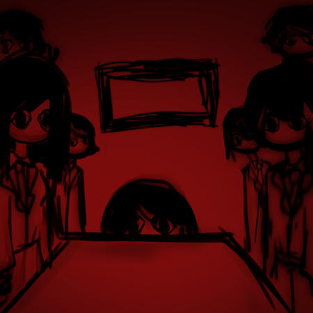 early version of the students that appear in "school"